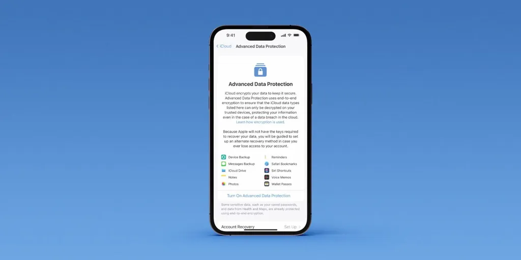 Apple、iCloudデータのエンドツーエンド暗号化に対応した高度なデータ保護を発表